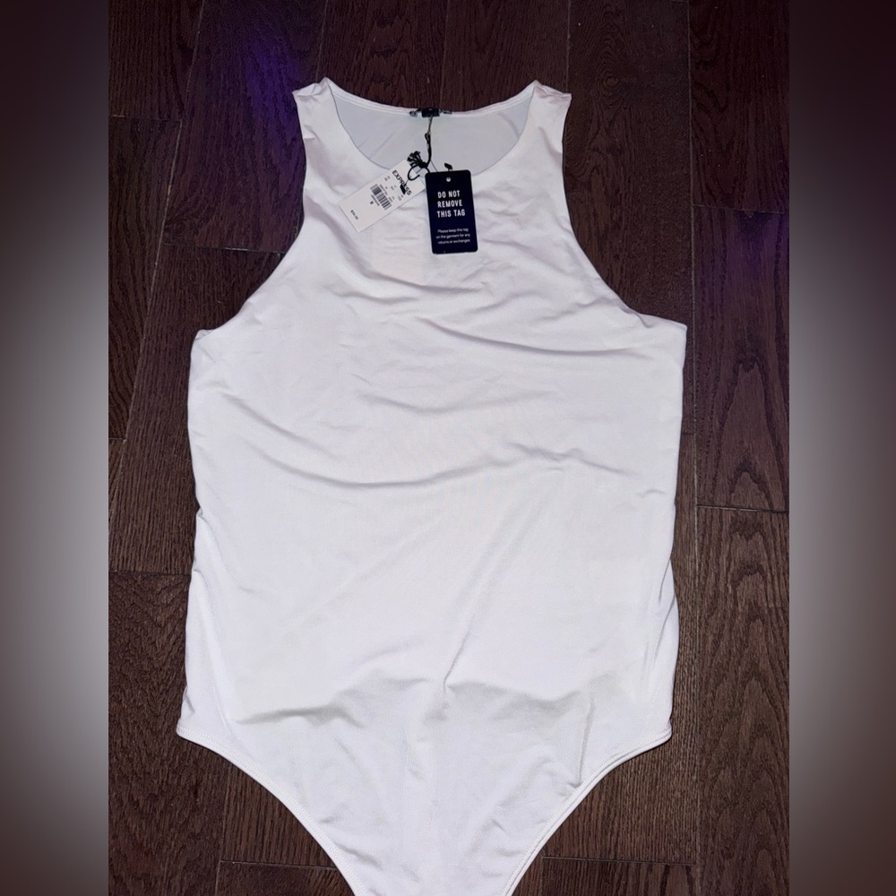Express White Tank Top